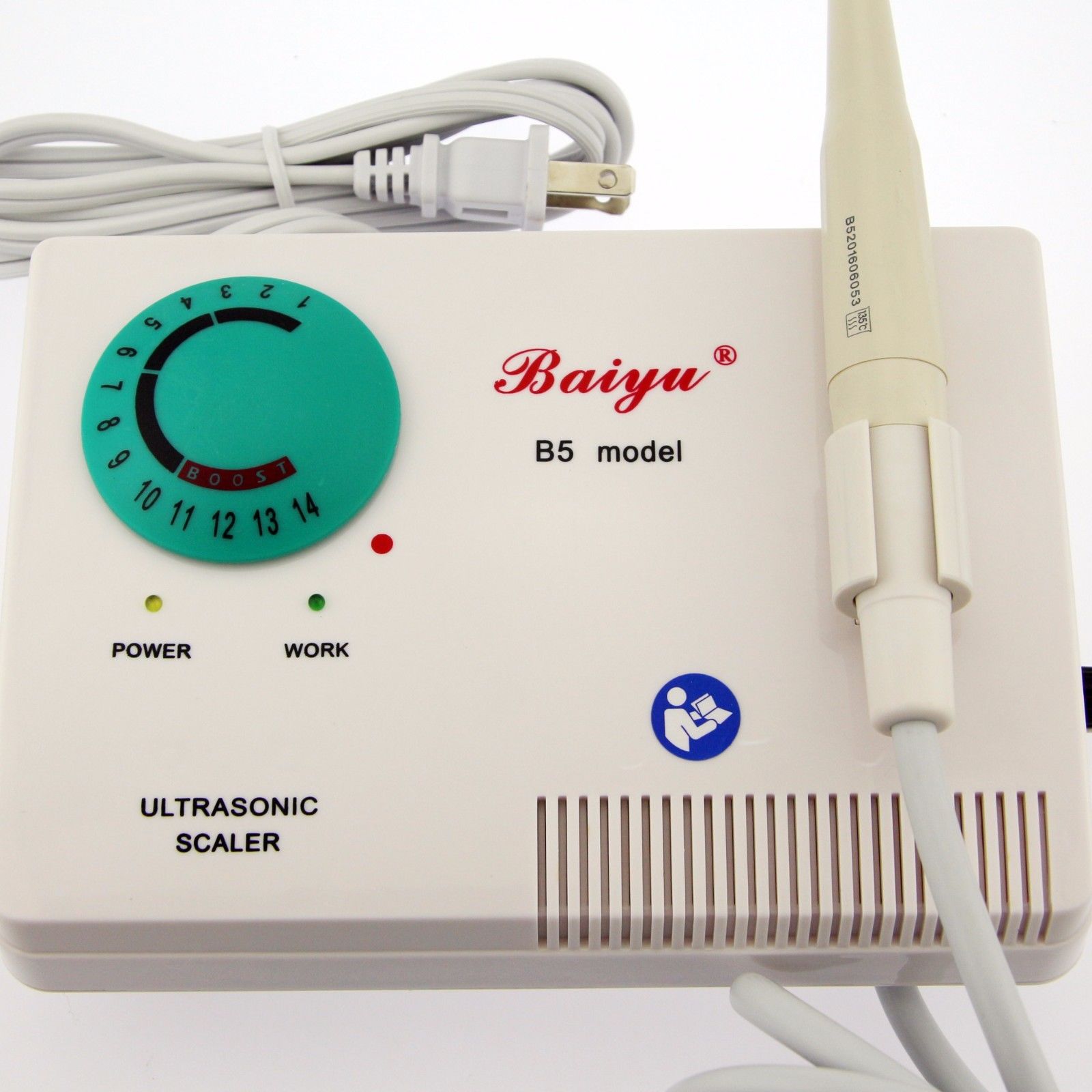 Baiyu B5 Piezoelectric超音波スケーラー オートクレーブ可能なハンドピース付き 超音波スケーラー通販 Dentalshop Jp