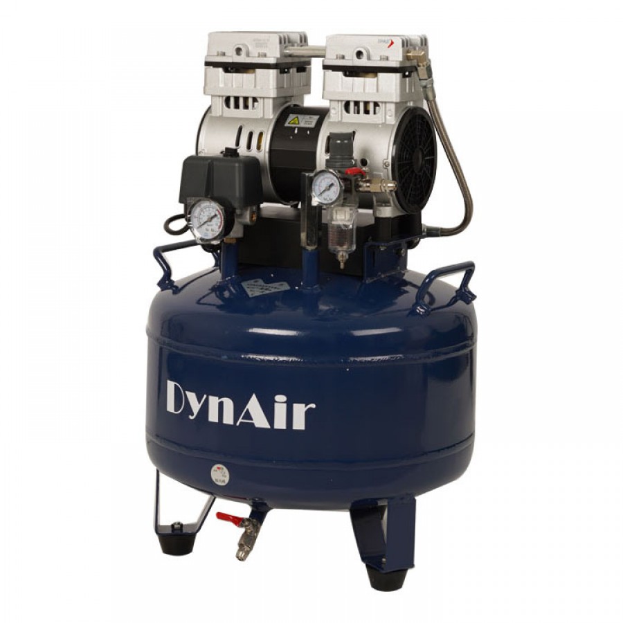 Dynamic DA7001 歯科オイルフリー エアコンプレッサー 30L タンク 0.75kW/1HP|エアーコンプレッサー 通販-Dentalshop.JP